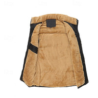 Foster | Men's Padded Gilet with Fleece Lining and Free Arms
