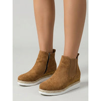 Ottilie | Women's Chelsea Boots with Wedge Heel and Classic Shape