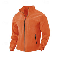 Jarvis | Men's Full Zip Jacket with Stand Collar and Soft Warmth