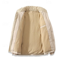 Merrick | Men's Puffer Jacket with Stand Collar and Generous Padding