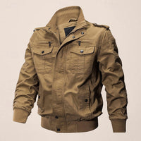 Hamish | Men's Utility Jacket with Field Style and Relaxed Fit