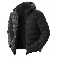 Nigel | Men's Hooded Puffer Jacket with Soft Padding and Neat Shape