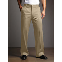 Emerson | Tailored Straight-Leg Trousers in Black