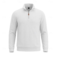 Grady | Men's Quarter Zip Pullover with Textured Knit and Classic Cut