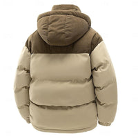 Errol | Men's Hooded Puffer Jacket with Cosy Padding and Festive Feel