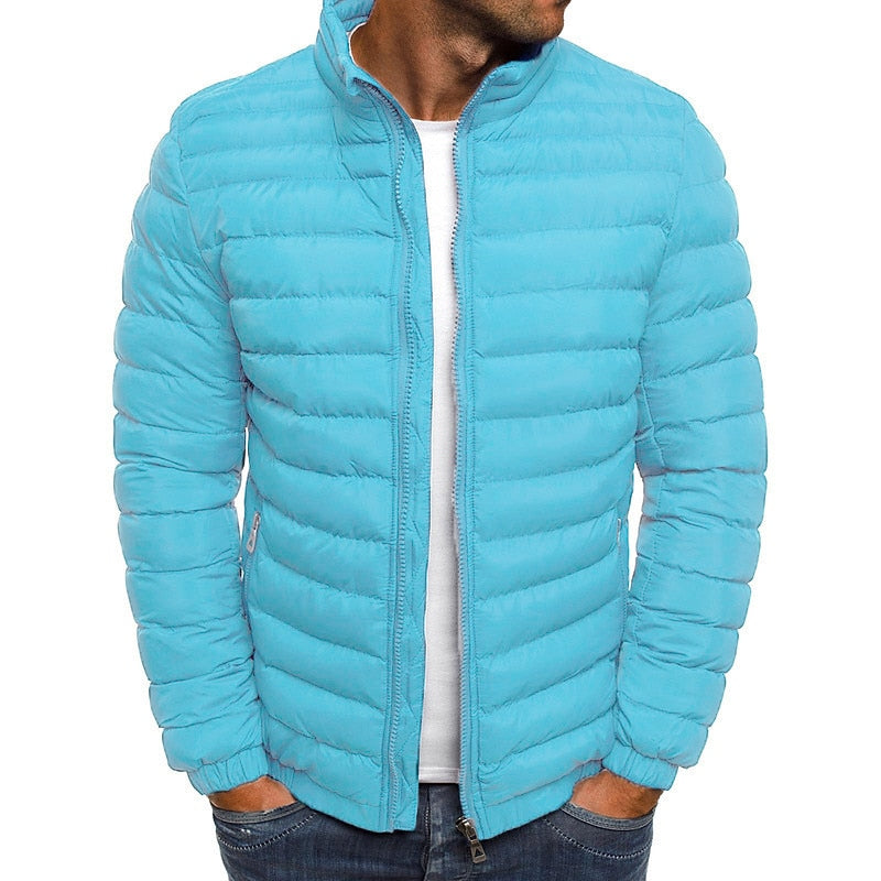 Nicholas | Men's Puffer Jacket with Light Padding and Quilted Finish