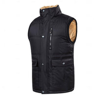 Foster | Men's Padded Gilet with Fleece Lining and Free Arms