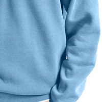 Sutton | Men's Quarter Zip Sweatshirt with Stand Collar and Roomy Fit