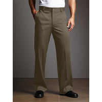 Emerson | Tailored Straight-Leg Trousers in Black