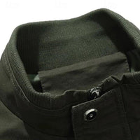 Hamish | Men's Utility Jacket with Field Style and Relaxed Fit