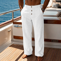 Everett | Relaxed Summer Trousers in Khaki