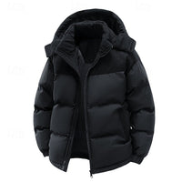 Errol | Men's Hooded Puffer Jacket with Cosy Padding and Festive Feel
