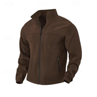 Jarvis | Men's Full Zip Jacket with Stand Collar and Soft Warmth
