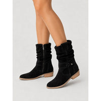 Josephine | Women's Ankle Boots with Block Heel and Slouch Shape